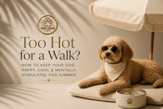 Too Hot for a Walk? How to Keep Your Dog Happy, Cool & Mentally Stimulated This Summer