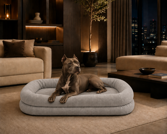 Orthopedic Calming Lounge Dog Bed