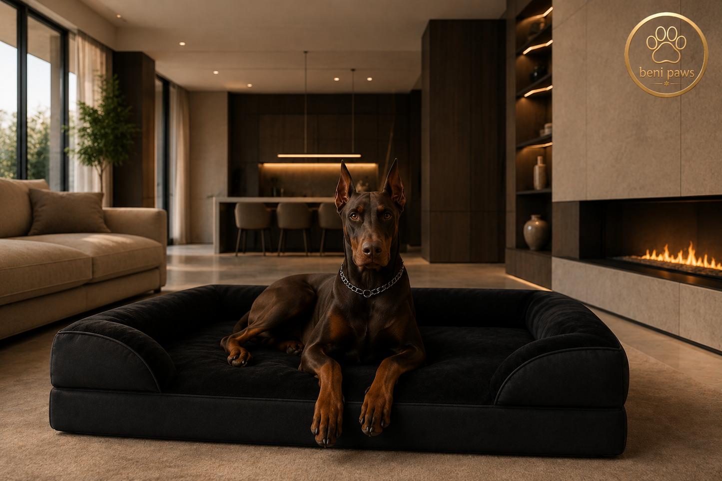 Premium Orthopedic Memory Foam Lounge Bed