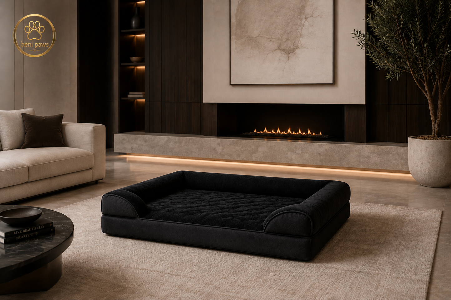 Premium Orthopedic Memory Foam Lounge Bed