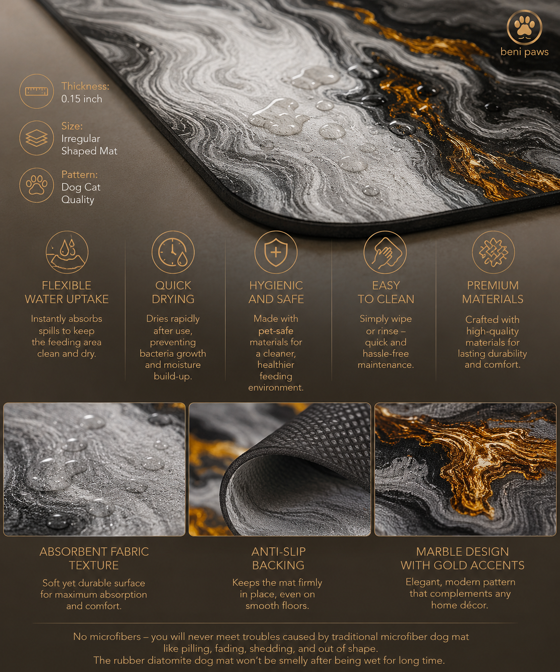 Luxe Dining Placement Mat