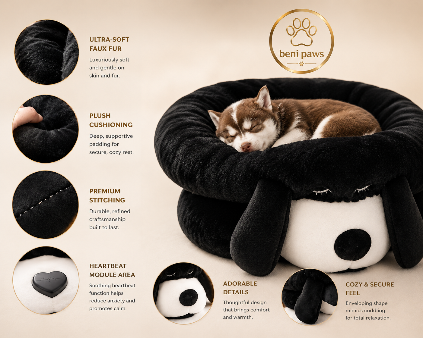 Calming Heartbeat Plush Companion